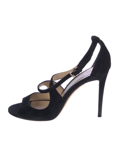 Jimmy Choo Suede Slingback Sandals