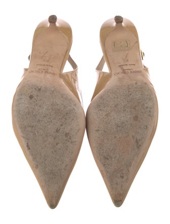 Jimmy Choo Patent Leather Slingback Pumps