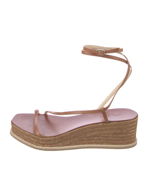 Jimmy Choo Leather Espadrilles