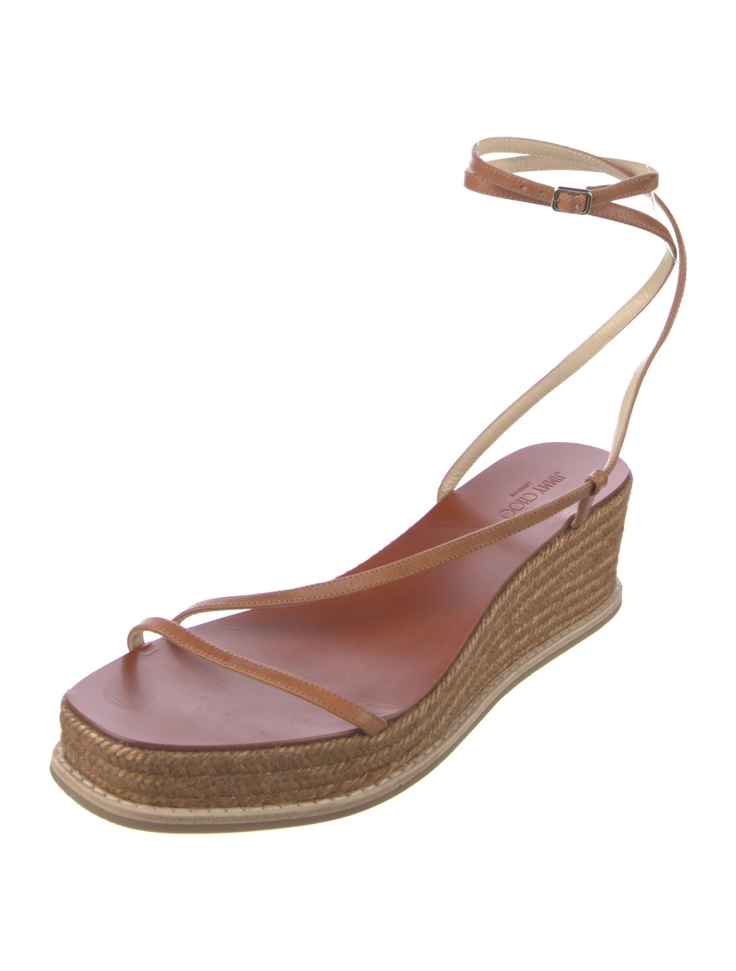 Jimmy Choo Leather Espadrilles