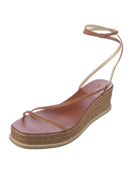 Jimmy Choo Leather Espadrilles