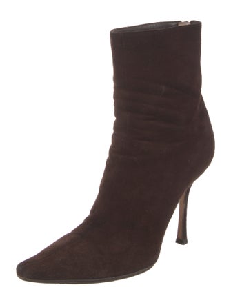 Jimmy Choo Suede Sock Boots