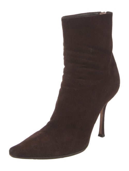 Jimmy Choo Suede Sock Boots