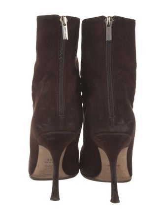 Jimmy Choo Suede Sock Boots