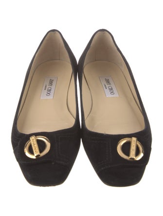 Jimmy Choo Suede Flats
