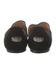 Jimmy Choo Suede Glitter Accents D'Orsay Flats