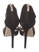 Jimmy Choo Suede T-Strap Sandals