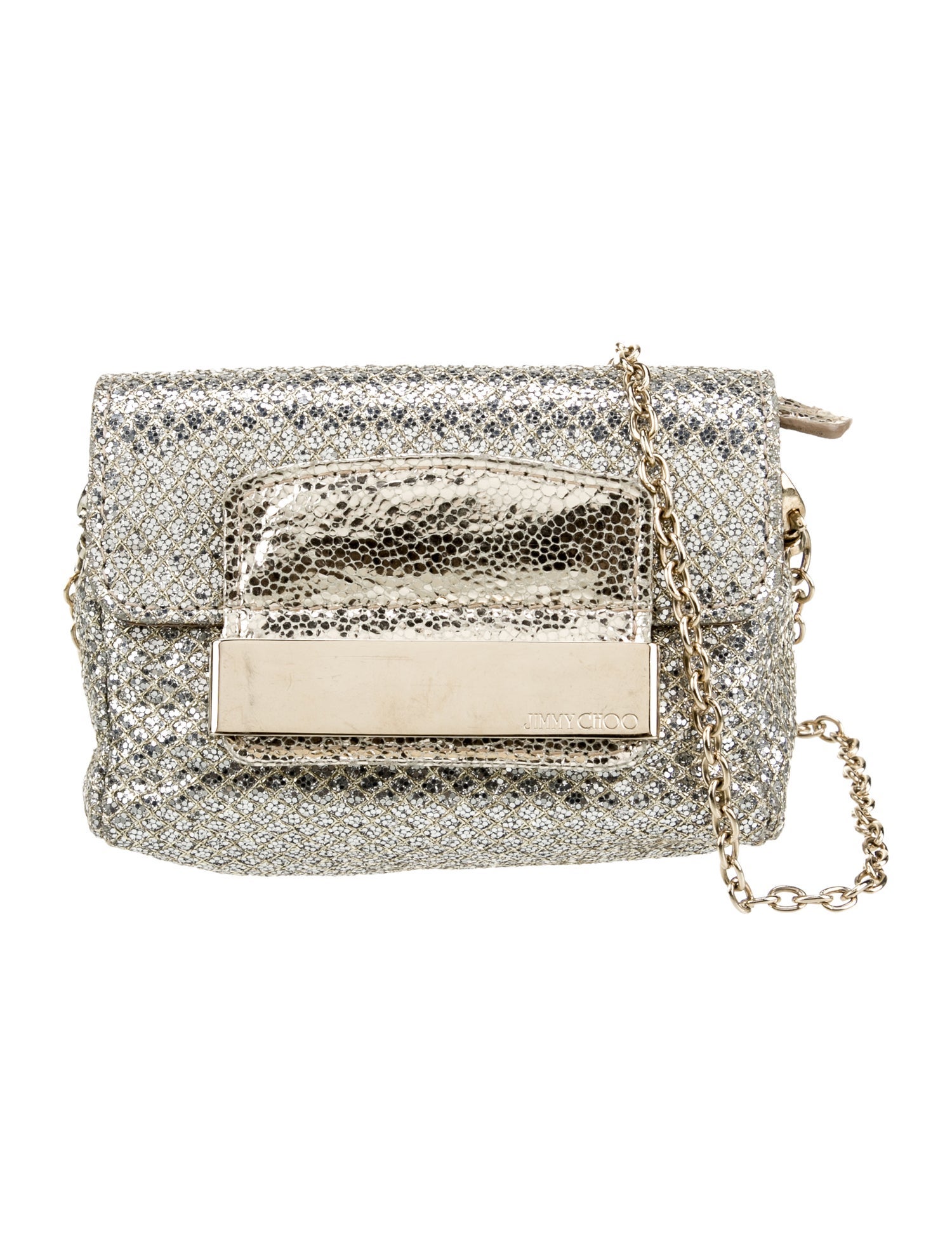 Jimmy Choo Glitter Minaudière