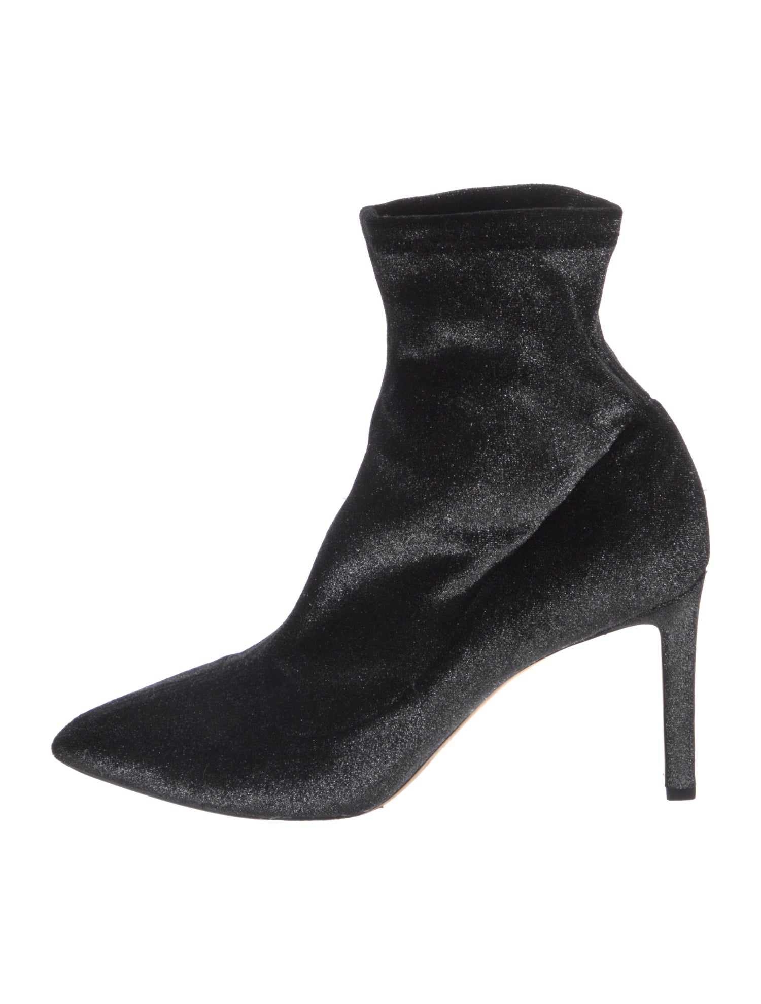 Jimmy Choo Glitter Accents Sock Boots