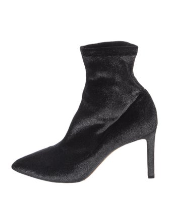 Jimmy Choo Glitter Accents Sock Boots