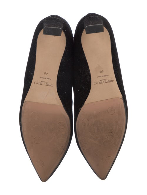 Jimmy Choo Glitter Accents Sock Boots