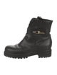 Jimmy Choo Leather Combat Boots