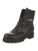 Jimmy Choo Leather Combat Boots