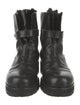 Jimmy Choo Leather Combat Boots