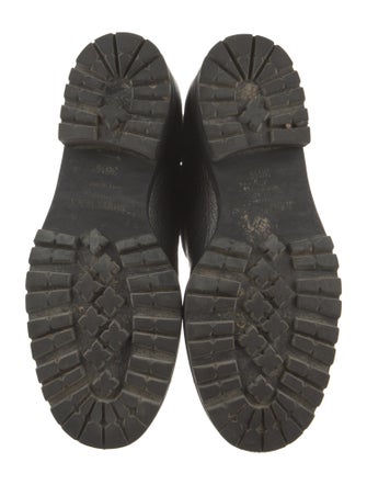 Jimmy Choo Leather Combat Boots