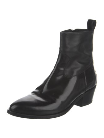 Jimmy Choo Leather Printed Western Boots