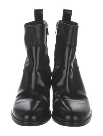 Jimmy Choo Leather Printed Western Boots