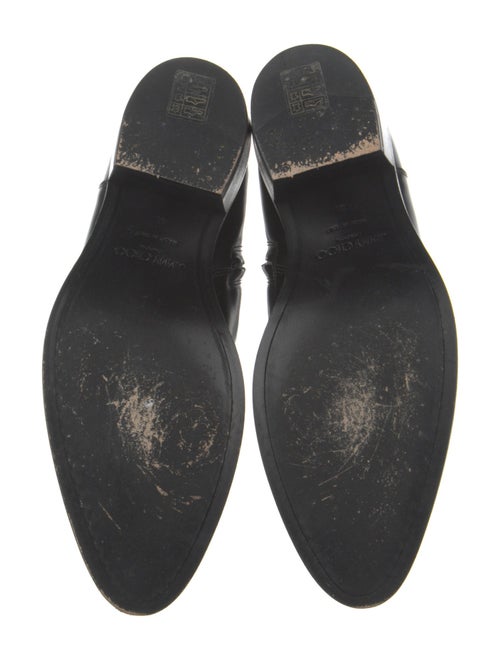 Jimmy Choo Leather Printed Western Boots