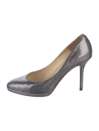 Jimmy Choo Glitter Pumps
