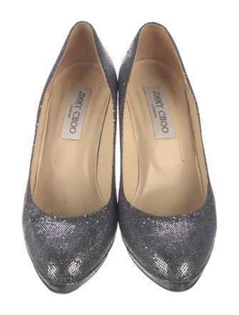 Jimmy Choo Glitter Pumps