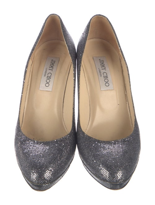 Jimmy Choo Glitter Pumps