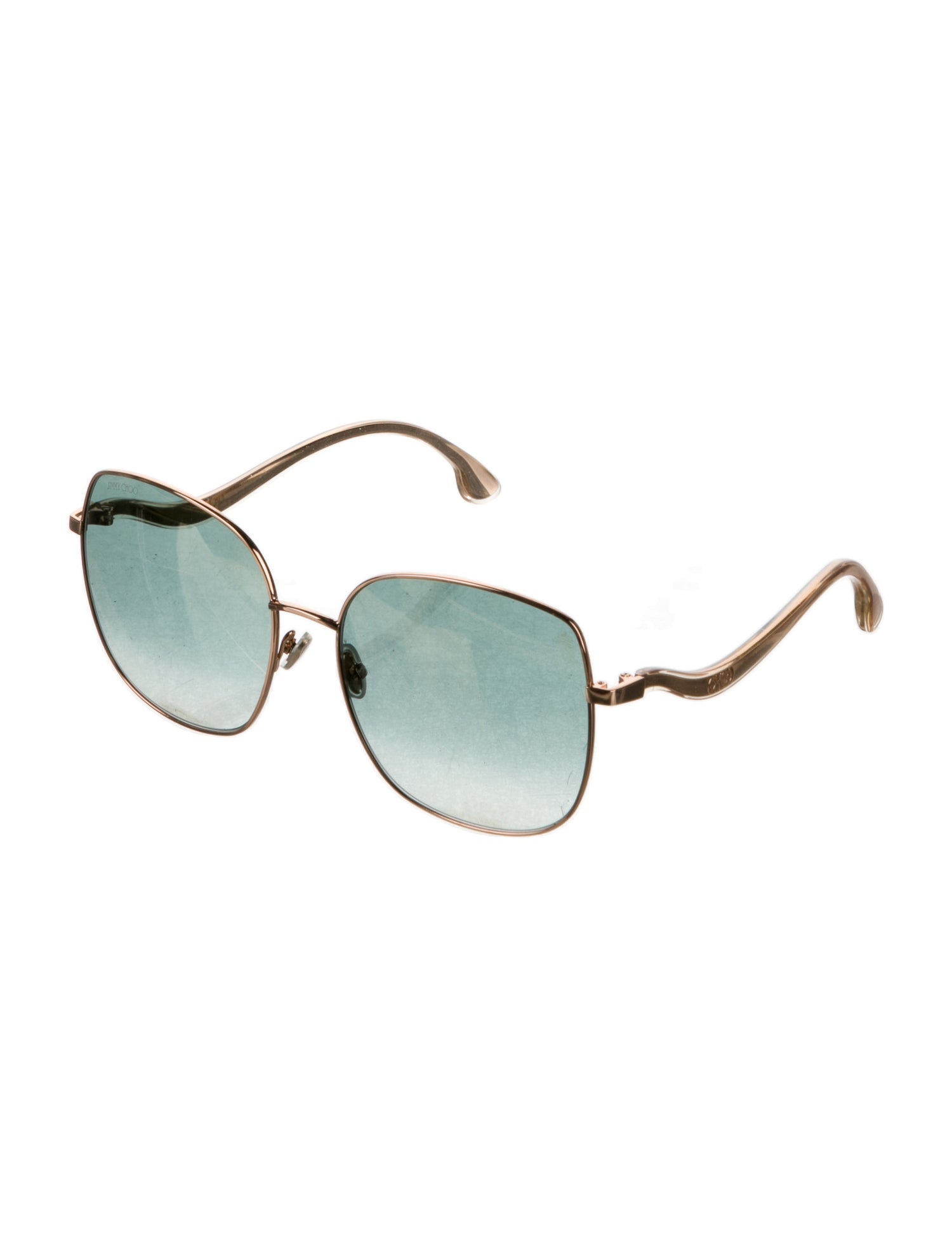 Jimmy Choo Oversize Gradient Sunglasses