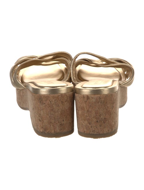 Jimmy Choo Leather Slides