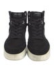 Jimmy Choo Suede Glitter Accents Sneakers