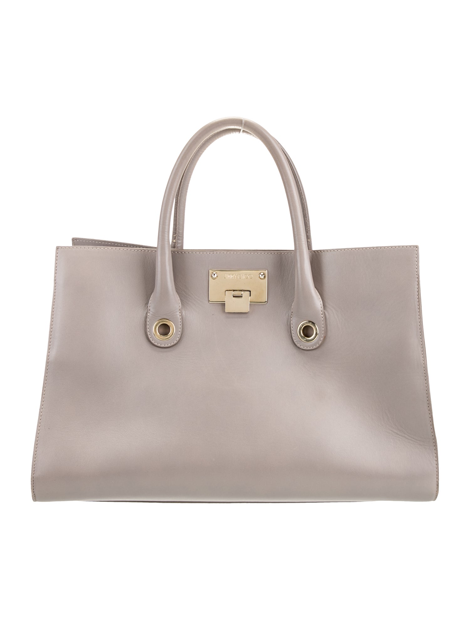 Jimmy Choo Leather Top Handle Bag