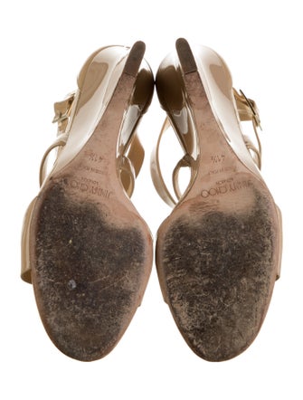 Jimmy Choo Patent Leather Sandals