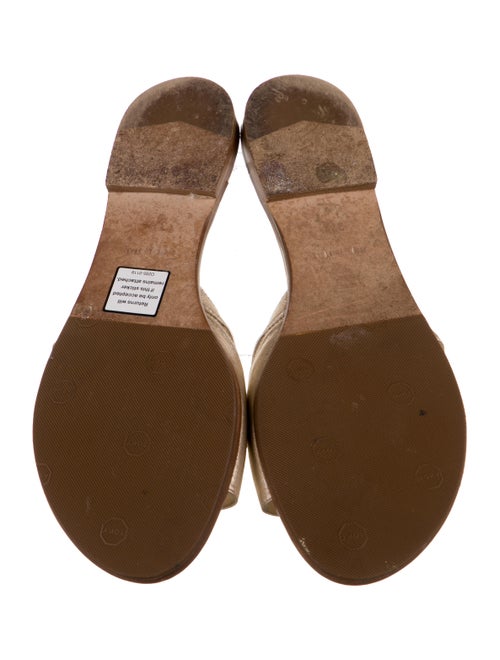 Jimmy Choo Leather Slides