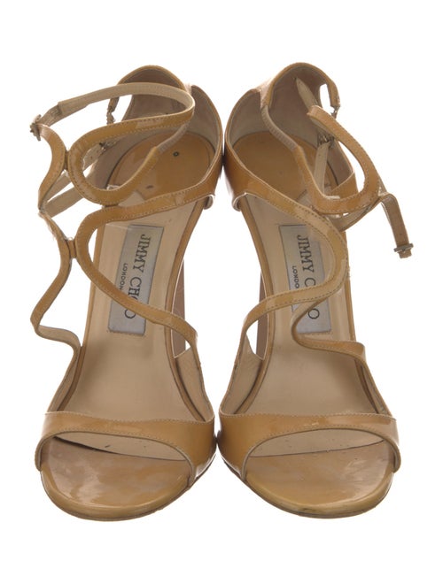 Jimmy Choo Patent Leather Sandals