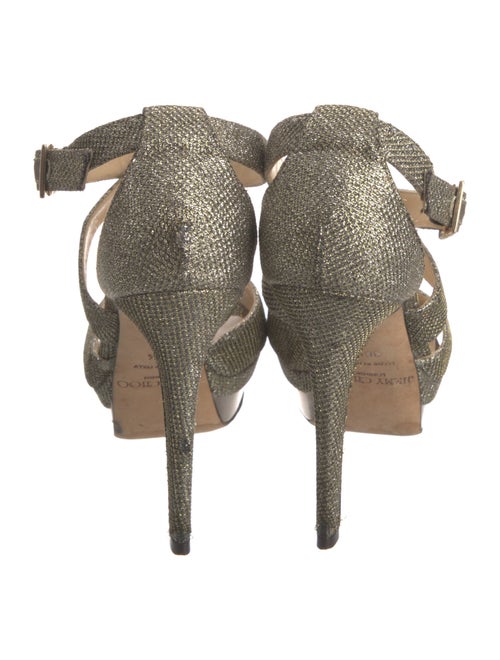 Jimmy Choo Glitter D'Orsay Pumps