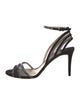 Jimmy Choo Mesh Mesh Accents Sandals