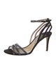Jimmy Choo Mesh Mesh Accents Sandals