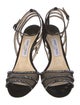 Jimmy Choo Mesh Mesh Accents Sandals