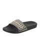 Jimmy Choo Leather Printed Slides