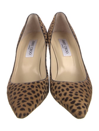 Jimmy Choo Ponyhair Animal Print Pumps