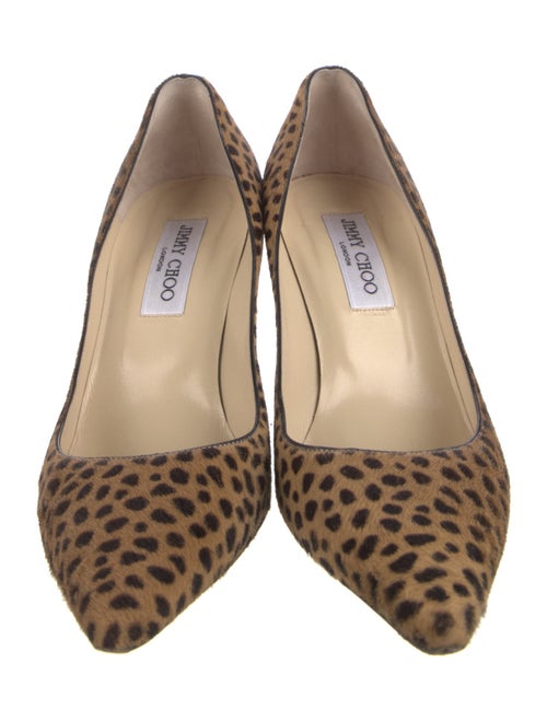 Jimmy Choo Ponyhair Animal Print Pumps