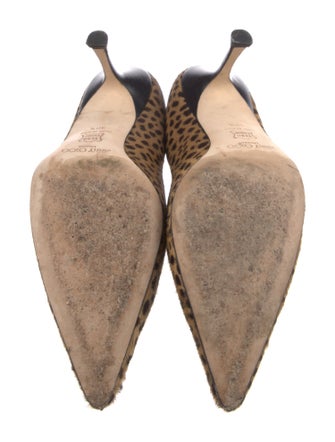 Jimmy Choo Ponyhair Animal Print Pumps
