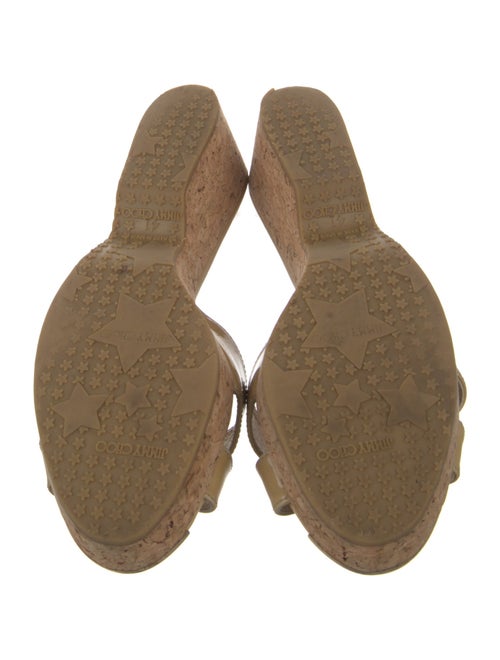 Jimmy Choo Patent Leather Slides