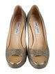 Jimmy Choo Glitter Glitter Accents Pumps