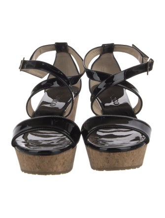 Jimmy Choo Patent Leather Sandals