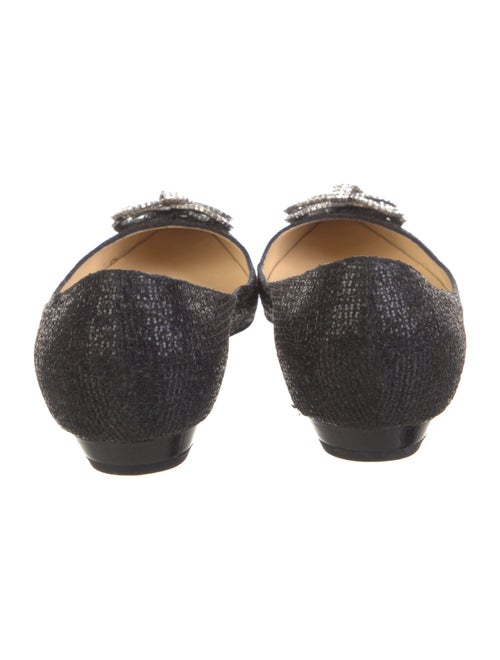 Jimmy Choo Glitter Flats