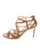 Jimmy Choo Leather T-Strap Sandals