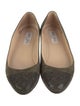 Jimmy Choo Suede Studded Accents Flats