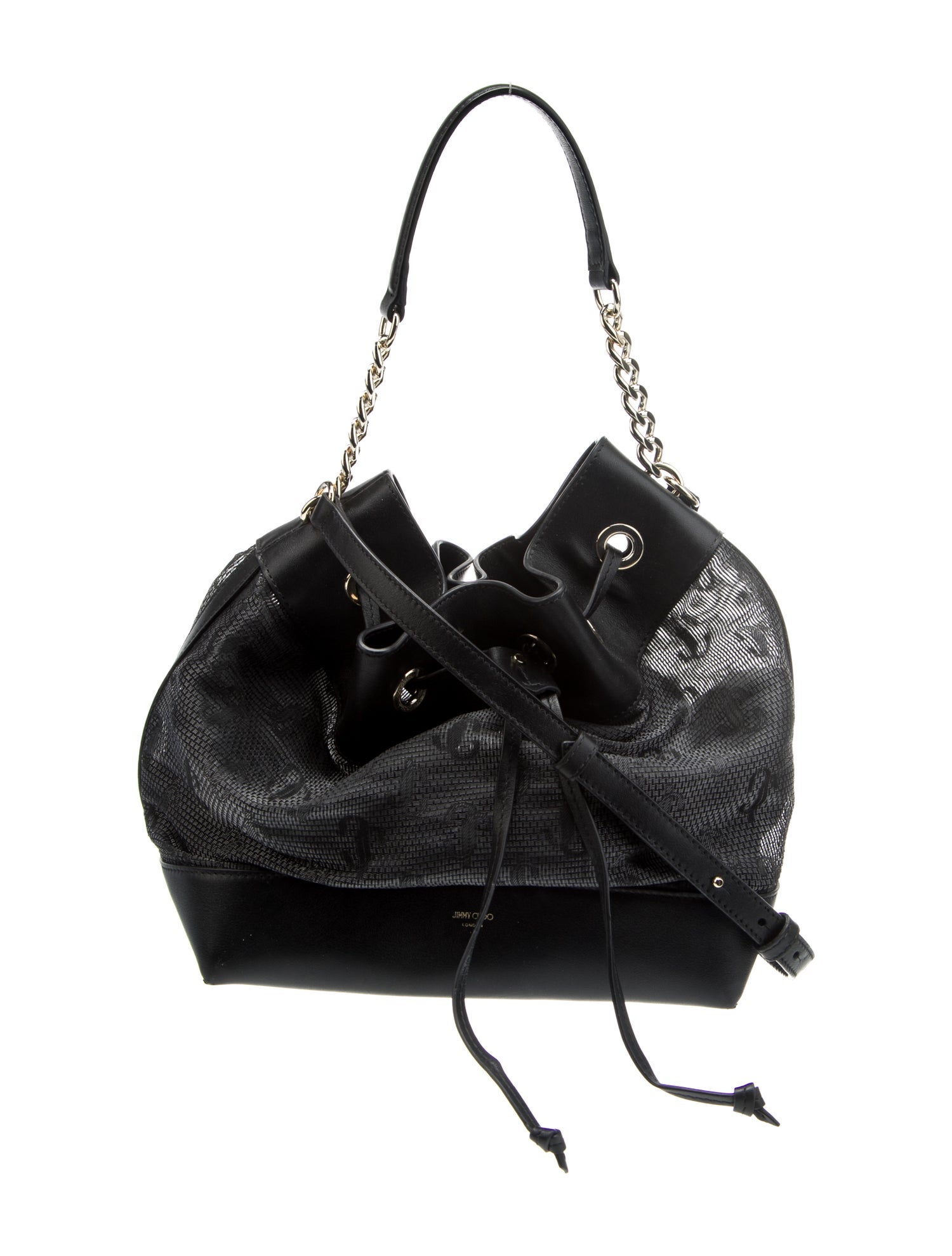 Jimmy Choo Mesh Shoulder Bag
