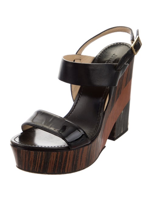 Jimmy Choo Patent Leather Slingback Sandals