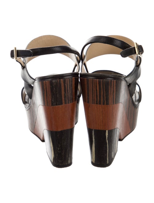 Jimmy Choo Patent Leather Slingback Sandals