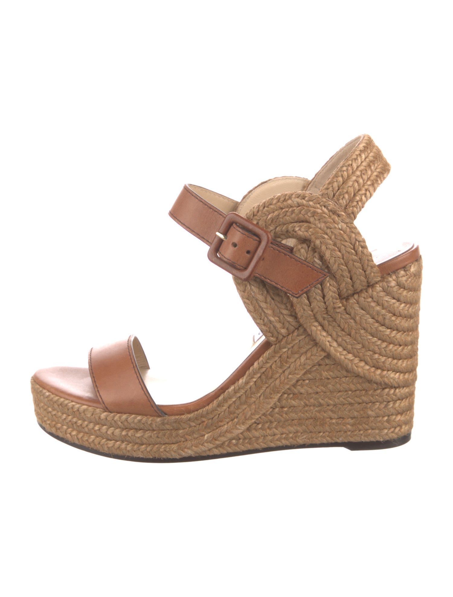 Jimmy Choo Leather Espadrilles